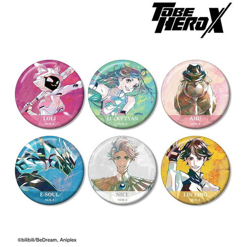 『TO BE HERO X』Ani-Art 缶バッジ6個セット