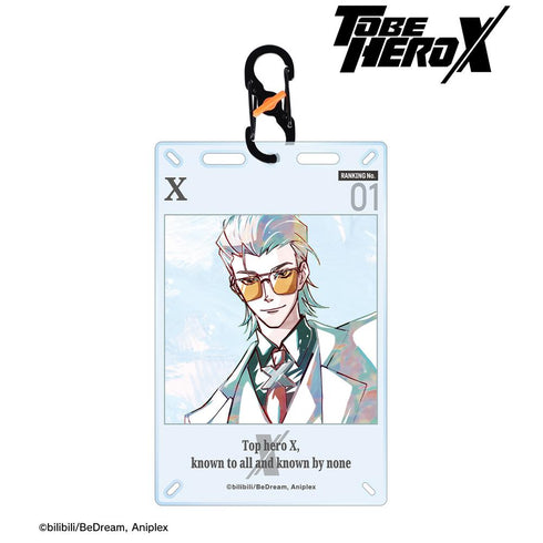 『TO BE HERO X』X Ani-Art カラビナ付きカード型アクリルキーホルダー