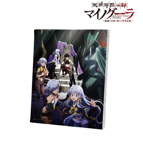 『異世界黙示録マイノグーラ~破滅の文明で始める世界征服~』ティザービジュアル F3号キャンバスボード
