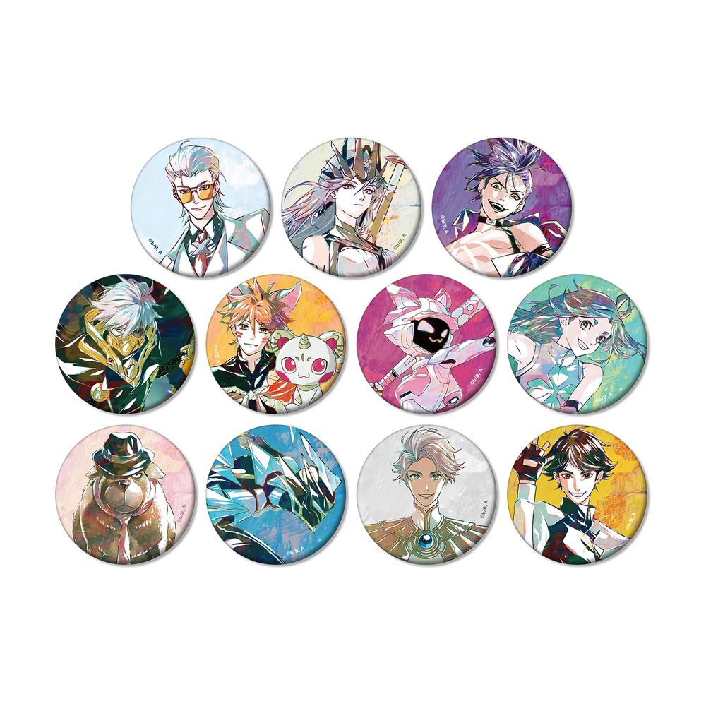 TO BE HERO X』トレーディング Ani-Art マット缶バッジ(単位/BOX