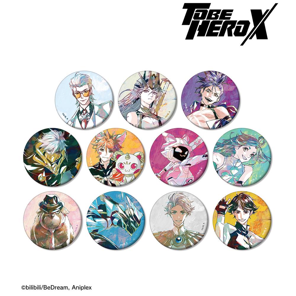 TO BE HERO X』トレーディング Ani-Art マット缶バッジ(単位/BOX