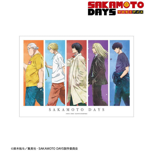 『SAKAMOTO DAYS』描き下ろし 集合 季節の歩みver. A3マット加工ポスター【202606再販】