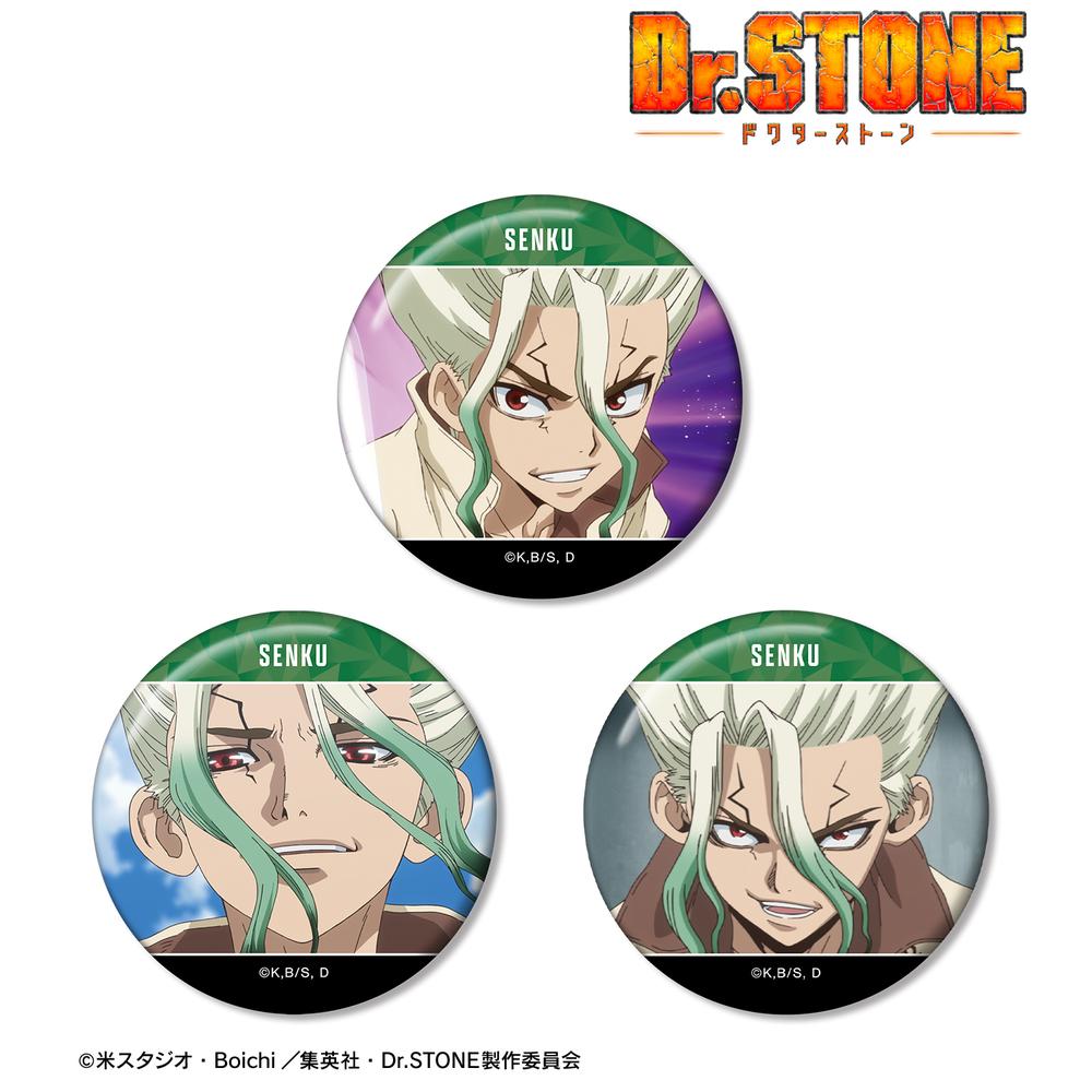 Dr.STONE』石神千空場面写缶バッジ3個セット- Anime Store.JP