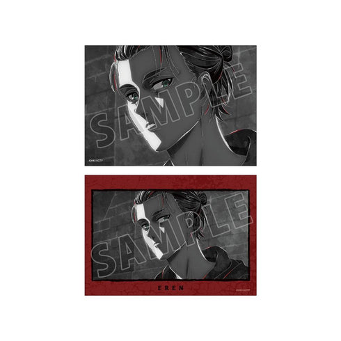 『進撃の巨人』エレン Ani-Art BLACK LABEL 第2弾 ブロマイド2枚セット【202607再販】
