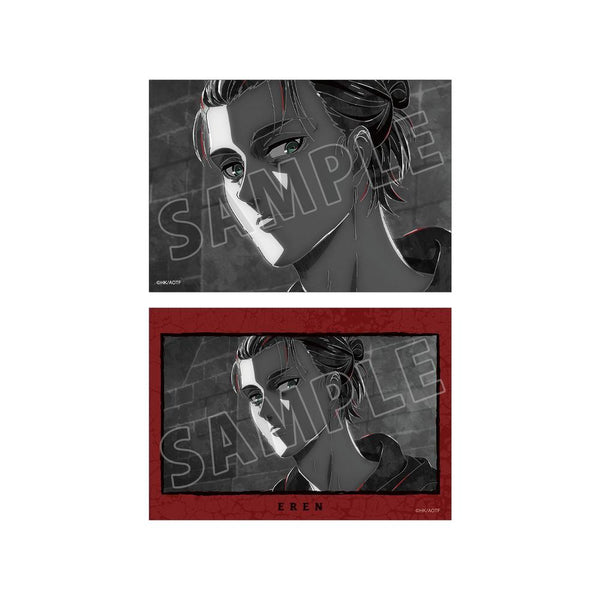『進撃の巨人』エレン Ani-Art BLACK LABEL 第2弾 ブロマイド2枚セット【202607再販】