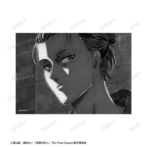 『進撃の巨人』エレン Ani-Art BLACK LABEL 第2弾 ブロマイド2枚セット【202607再販】