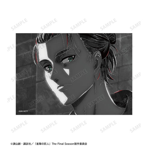 『進撃の巨人』エレン Ani-Art BLACK LABEL 第2弾 ブロマイド2枚セット