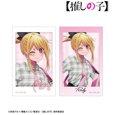 『【推しの子】』【推しの子】 描き下ろし ルビー ロックバンドver. インスタントカメラ風イラストカード2枚セット