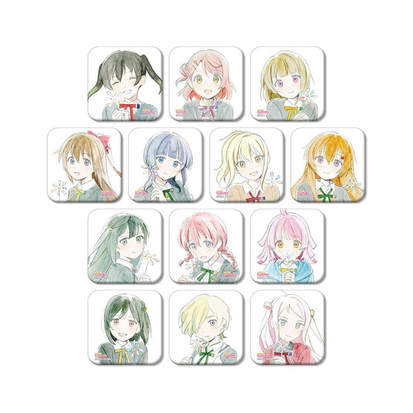 《Love Live! 虹咲学园校园偶像同好会》收藏卡 梦想是我们的太阳 方形徽章(单位/盒)