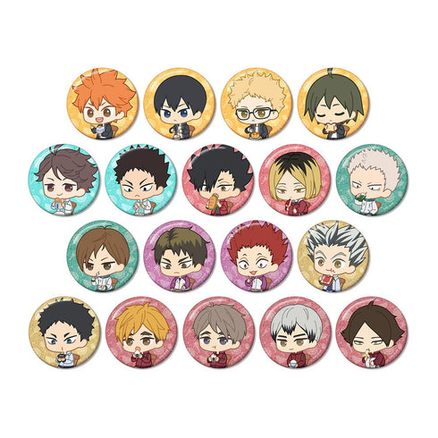 『ハイキュー!!』トレーディング ちびキャラ モーニングver. グリッター缶バッジ(単位/BOX)