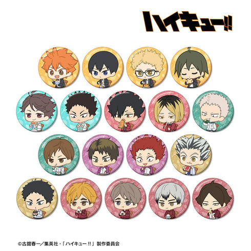 『ハイキュー!!』トレーディング ちびキャラ モーニングver. グリッター缶バッジ(単位/BOX)