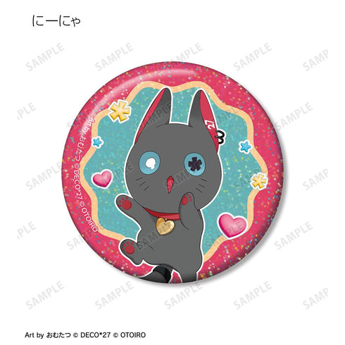 『デコミクLIVE starring 初音ミクHelloProduced by DECO*27 / OTOIRO』デコミク&にーにゃ Art by おむたつ ホログラム缶バッジ3個セット ver.A