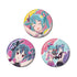 『デコミクLIVE starring 初音ミクHelloProduced by DECO*27 / OTOIRO』デコミク&にーにゃ ホログラム缶バッジ3個セット