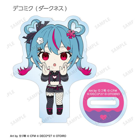『デコミクLIVE starring 初音ミクHelloProduced by DECO*27 / OTOIRO』デコミク&にーにゃ Art by ろづ希 アクリルスタンド3個セット