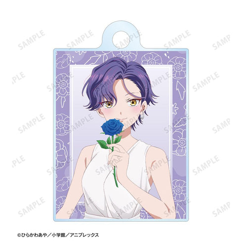 『帝乃三姉妹は案外、チョロい。』描き下ろし 帝乃 一輝 白いワンピースと花ver. 2連ワイヤーアクリルキーホルダー