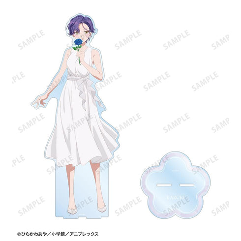 『帝乃三姉妹は案外、チョロい。』描き下ろし 帝乃 一輝 白いワンピースと花ver. 特大アクリルスタンド