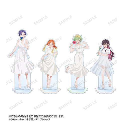 『帝乃三姉妹は案外、チョロい。』描き下ろし 帝乃 二琥 白いワンピースと花ver. 特大アクリルスタンド