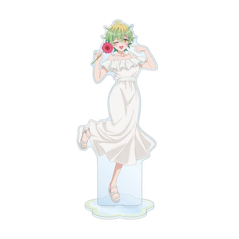 『帝乃三姉妹は案外、チョロい。』描き下ろし 帝乃 三和 白いワンピースと花ver. 特大アクリルスタンド