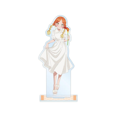 『帝乃三姉妹は案外、チョロい。』描き下ろし 帝乃 二琥 白いワンピースと花ver. BIGアクリルスタンド