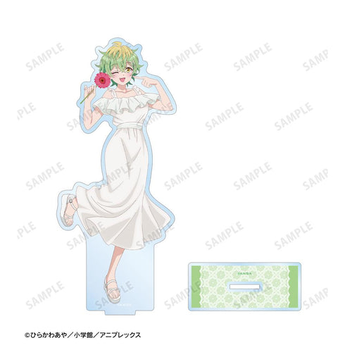 『帝乃三姉妹は案外、チョロい。』描き下ろし 帝乃 三和 白いワンピースと花ver. BIGアクリルスタンド