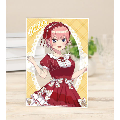 『五等分の花嫁*』描き下ろし 中野一花 ショートケーキイメージコーデver. A5アクリルパネル