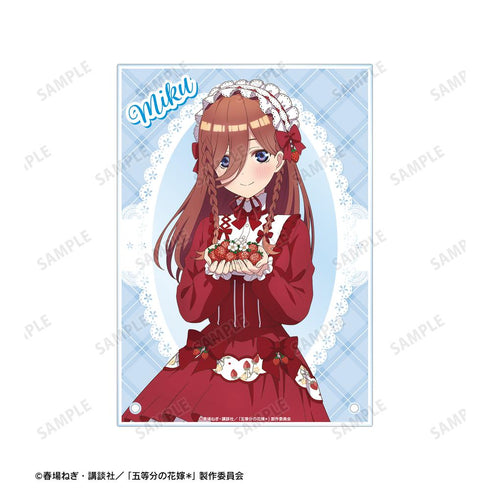 『五等分の花嫁*』描き下ろし 中野三玖 ショートケーキイメージコーデver. A5アクリルパネル