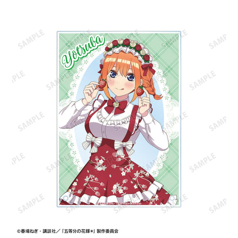 『五等分の花嫁*』描き下ろし 中野四葉 ショートケーキイメージコーデver. A5アクリルパネル