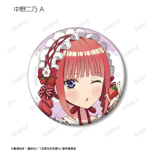 『五等分の花嫁*』描き下ろし ショートケーキイメージコーデver. トレーディング缶バッジ(単位/BOX)