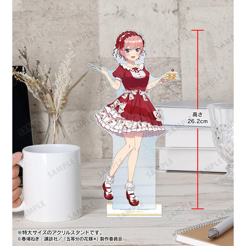 『五等分の花嫁*』描き下ろし 中野一花 ショートケーキイメージコーデver. 特大アクリルスタンド