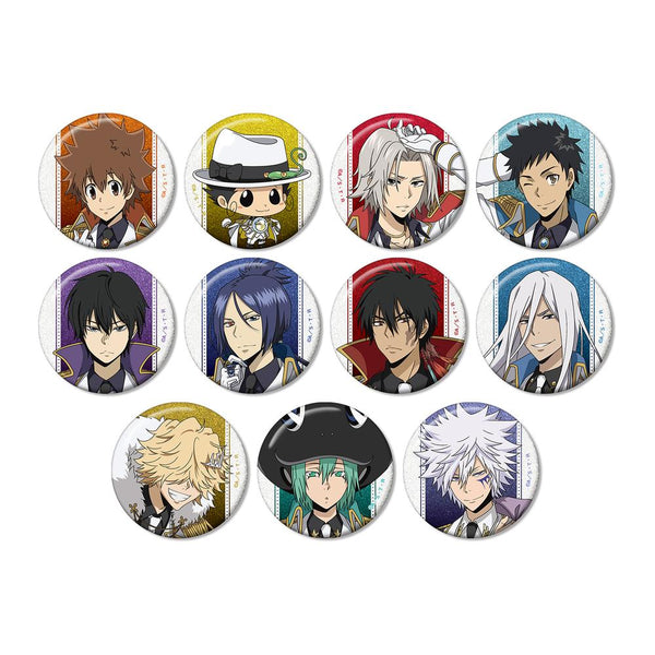 『家庭教師ヒットマンREBORN!』描き下ろし 白衣装ver. トレーディンググリッター缶バッジ(単位/BOX)