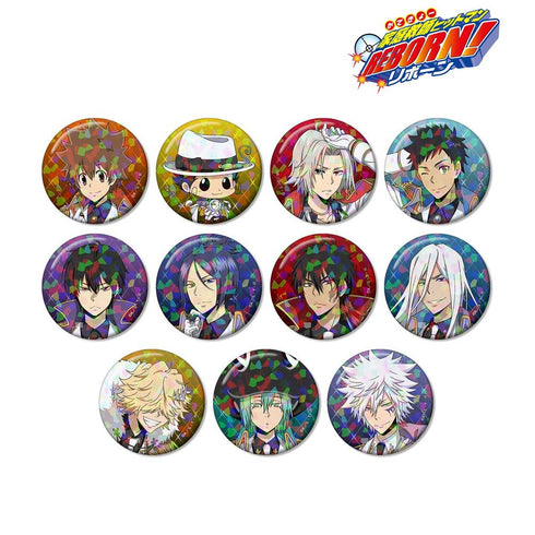 『家庭教師ヒットマンREBORN!』描き下ろし 白衣装ver. トレーディングホログラム缶バッジ(単位/BOX)【202606再販】