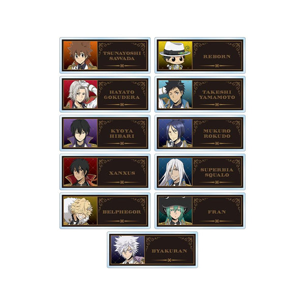 『家庭教師ヒットマンREBORN!』描き下ろし 白衣装ver. トレーディングアクリルネームプレート(単位/BOX)