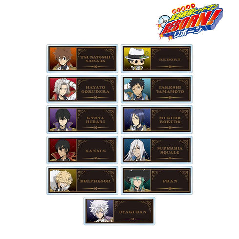 『家庭教師ヒットマンREBORN!』描き下ろし 白衣装ver. トレーディングアクリルネームプレート(単位/BOX)