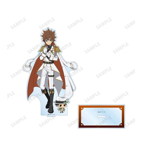 『家庭教師ヒットマンREBORN!』描き下ろし 沢田 綱吉&リボーン 白衣装ver. 特大アクリルスタンド