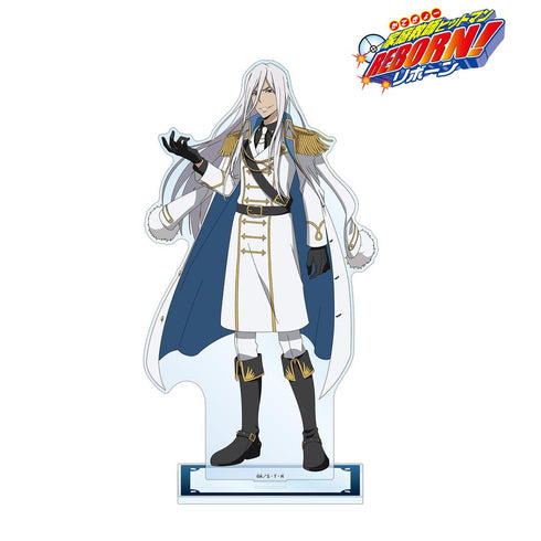 『家庭教師ヒットマンREBORN!』描き下ろし スペルビ・スクアーロ(10年後) 白衣装ver. 特大アクリルスタンド