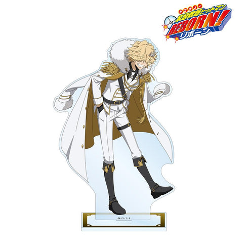 『家庭教師ヒットマンREBORN!』描き下ろし ベルフェゴール(10年後) 白衣装ver. 特大アクリルスタンド