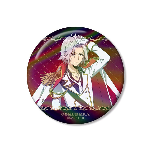 『家庭教師ヒットマンREBORN!』描き下ろし 獄寺 隼人 白衣装ver. 75mmオーロラ缶バッジ