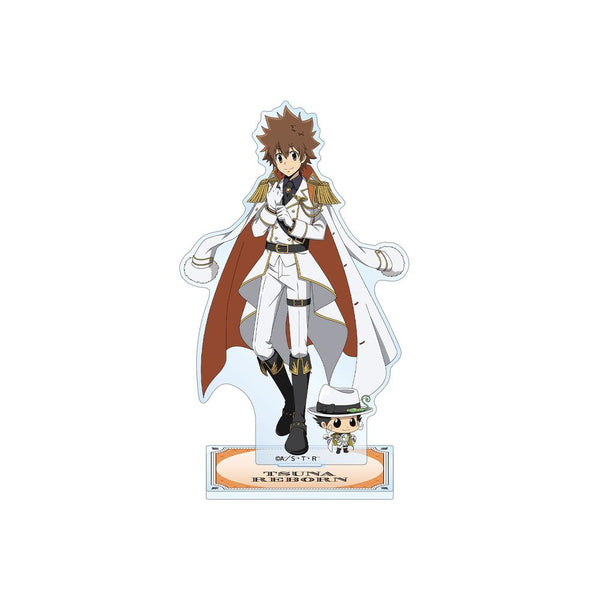 『家庭教師ヒットマンREBORN!』描き下ろし 沢田 綱吉&リボーン 白衣装ver. BIGアクリルスタンド