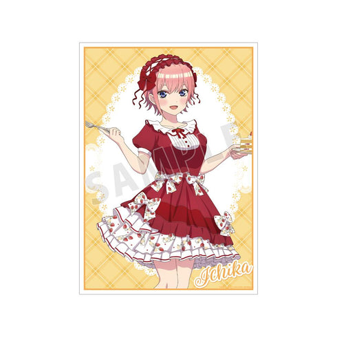 『五等分の花嫁*』描き下ろし 中野一花 ショートケーキイメージコーデver. A3マット加工ポスター