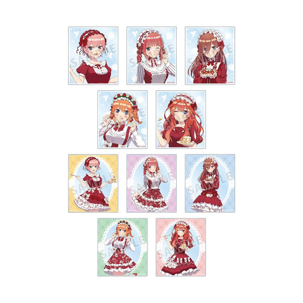 『五等分の花嫁*』描き下ろし ショートケーキイメージコーデver. トレーディングアクリルカード(単位/BOX)