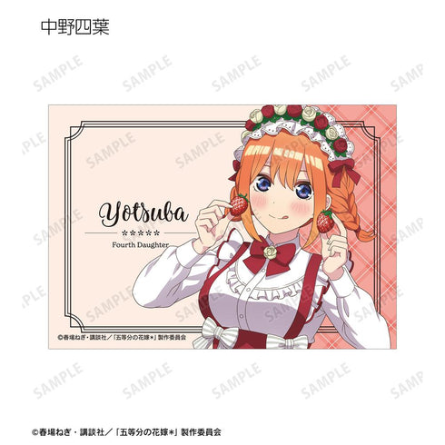 『五等分の花嫁*』描き下ろし ショートケーキイメージコーデver. ブロマイド5枚セット