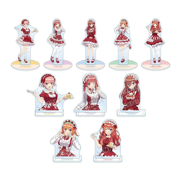 『五等分の花嫁*』描き下ろし ショートケーキイメージコーデver. トレーディングアクリルスタンド(単位/BOX)