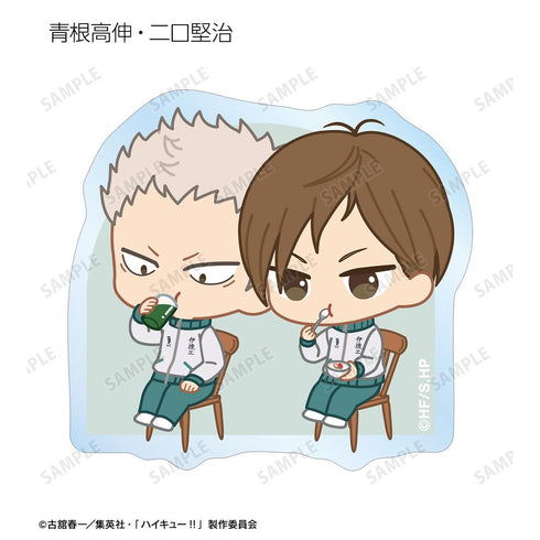 『ハイキュー!!』トレーディング ちびキャラ モーニングver. ダイカットステッカー(単位/BOX)