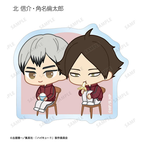 『ハイキュー!!』トレーディング ちびキャラ モーニングver. ダイカットステッカー(単位/BOX)