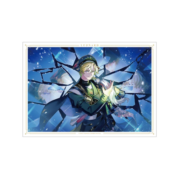 『廻らぬ星のステラリウム』レナード 『光射す神殿のピカレスク』 A3マット加工ポスター