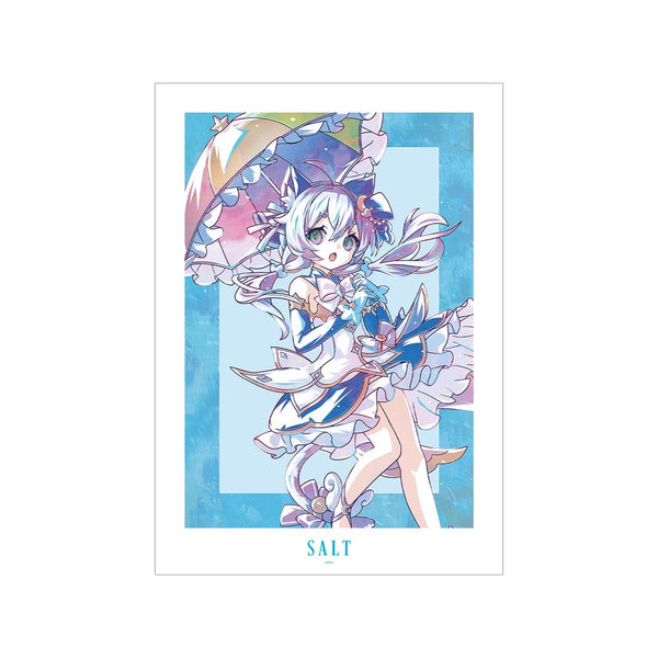 『maimai でらっくす PRiSM PLUS』ソルト(ぷりずむぷらす) Ani-Art 第2弾 A3マット加工ポスター