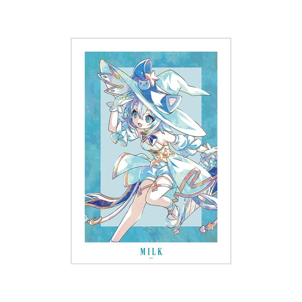 『maimai でらっくす PRiSM PLUS』みるく(ぷりずむぷらす) Ani-Art 第2弾 A3マット加工ポスター