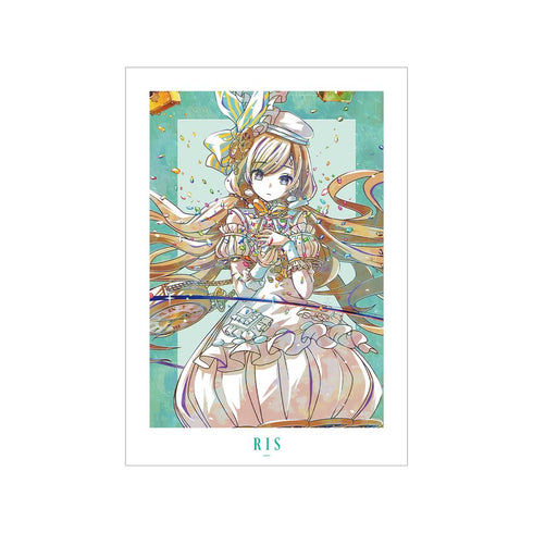 『maimai でらっくす PRiSM PLUS』リズ Ani-Art 第2弾 A3マット加工ポスター