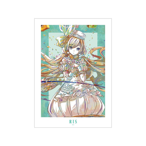 『maimai でらっくす PRiSM PLUS』リズ Ani-Art 第2弾 A3マット加工ポスター