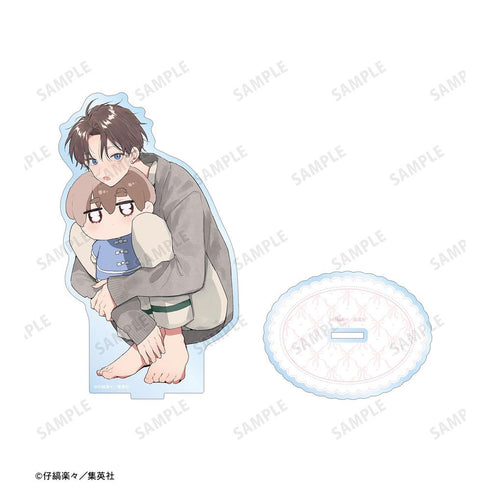 《哈利路亞寶貝》仔縞樂樂老師 全新繪製 櫻咲 冬夏 過夜約會版 BIG壓克力立牌【202608再版】